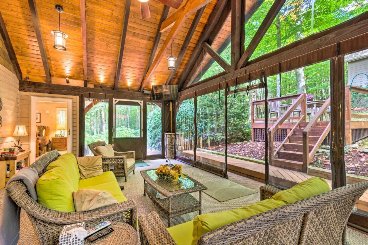 Stunning Beech Mountain Cabin With Porch And Hearth Βίλα Εξωτερικό φωτογραφία