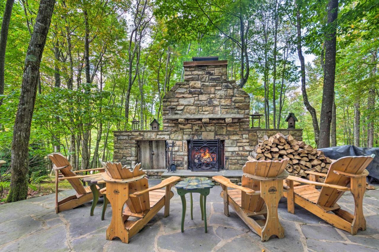 Stunning Beech Mountain Cabin With Porch And Hearth Βίλα Εξωτερικό φωτογραφία