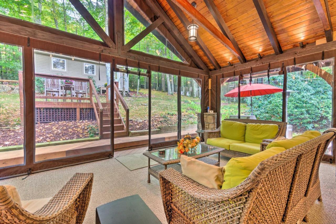 Stunning Beech Mountain Cabin With Porch And Hearth Βίλα Εξωτερικό φωτογραφία