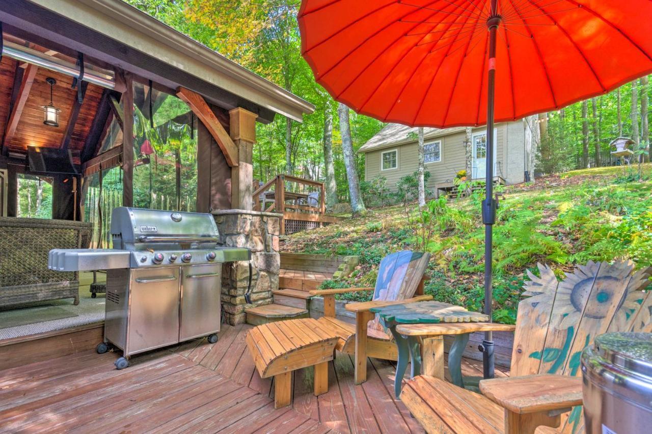 Stunning Beech Mountain Cabin With Porch And Hearth Βίλα Εξωτερικό φωτογραφία